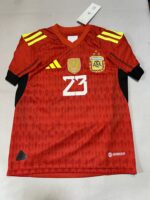 Camiseta AFA 3⭐ Dibu Martinez ROJO **NIÑO** - Imagen 2