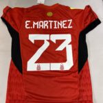 Camiseta AFA 3⭐ Dibu Martinez ROJO **NIÑO**