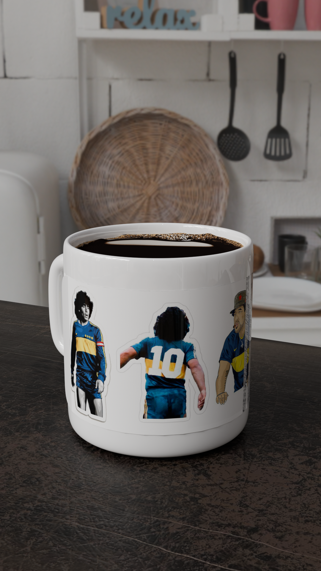 Taza Maradona Taza de ceramica Maradona - Imagen 1