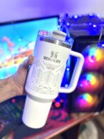 VASO TERMICO WINTERSCAPE QUENCHER H2.0 FLOWSTATE™ | 40 ONZAS -Color CREMA-