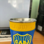 Vaso Botella Cortada Fernet Boca Juniors 500ml - Imagen 5