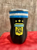 Vaso Botella Cortada Fernet AFA ARGENTINA 500ml - Imagen 2