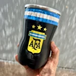 Vaso Botella Cortada Fernet AFA ARGENTINA 500ml