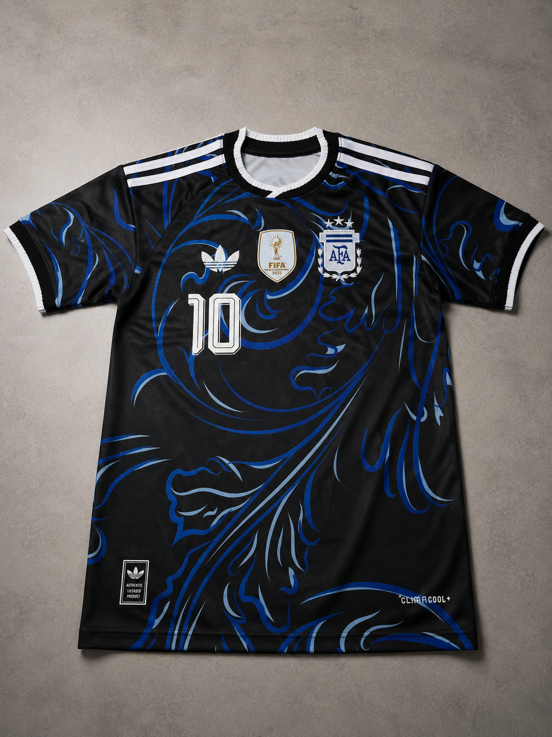 ChatGPT Image 2 sept 2026, 10_46_47 Camiseta**NIÑOS** ALTERNATIVA Argentina Suplente MUNDIAL 2026 - Imagen 1
