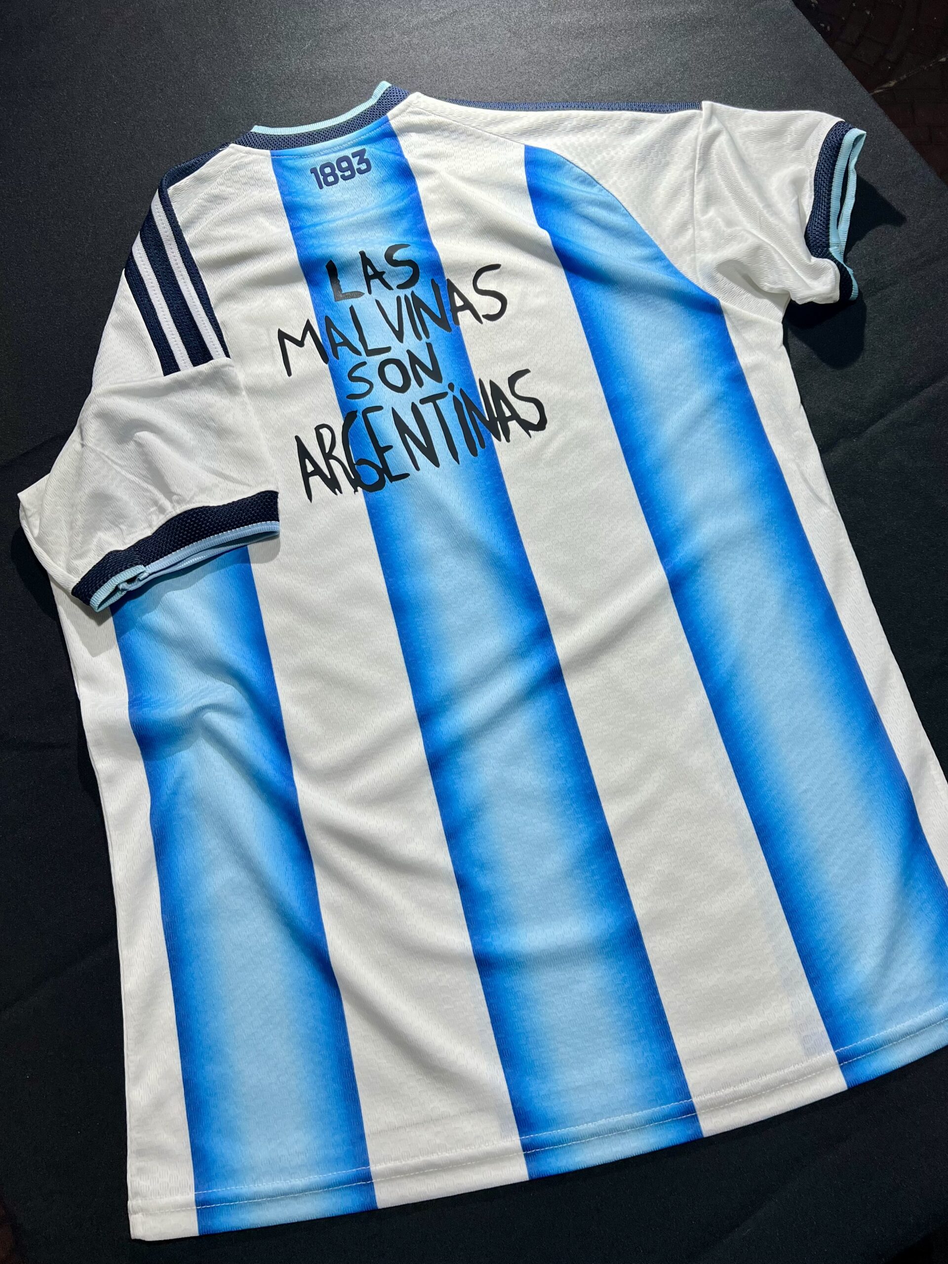 IMG_1232 Camiseta TITULAR **NIÑOS** Argentina MALVINAS - Imagen 1