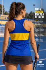 Musculosa Mujer Retro Boca Jrs - Imagen 3